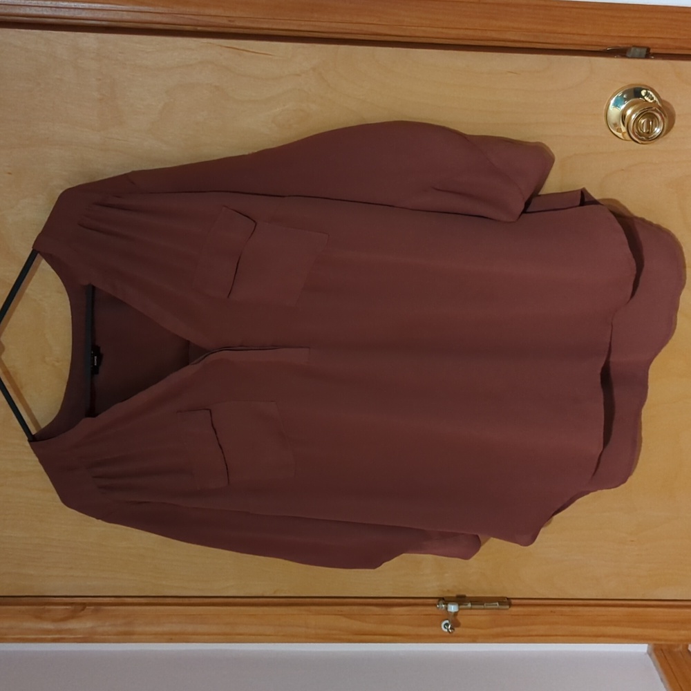Mauve blouse